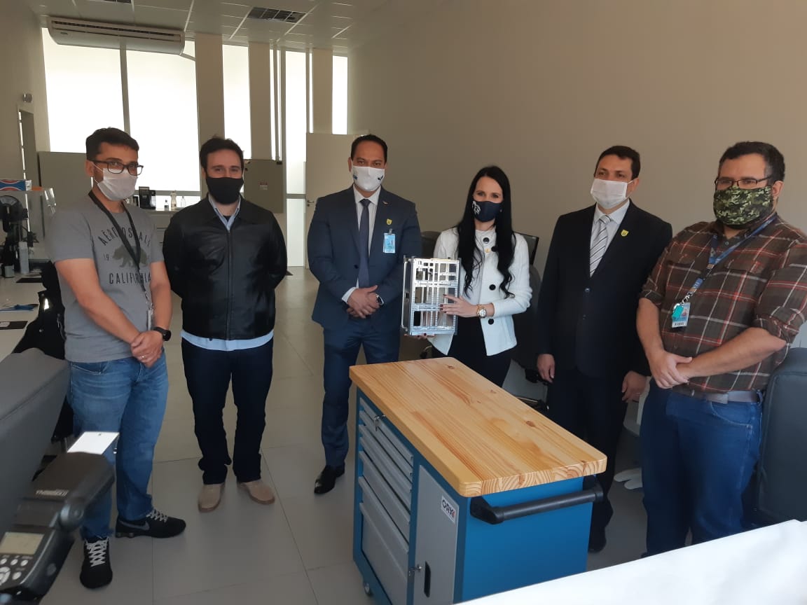 VISITA DA DEPUTADA ESTADUAL LETÍCIA AGUIAR
