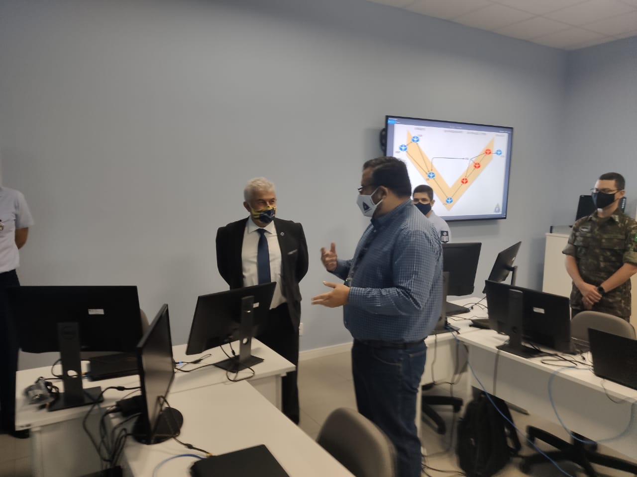 VISITA DO MINISTRO MARCOS PONTES